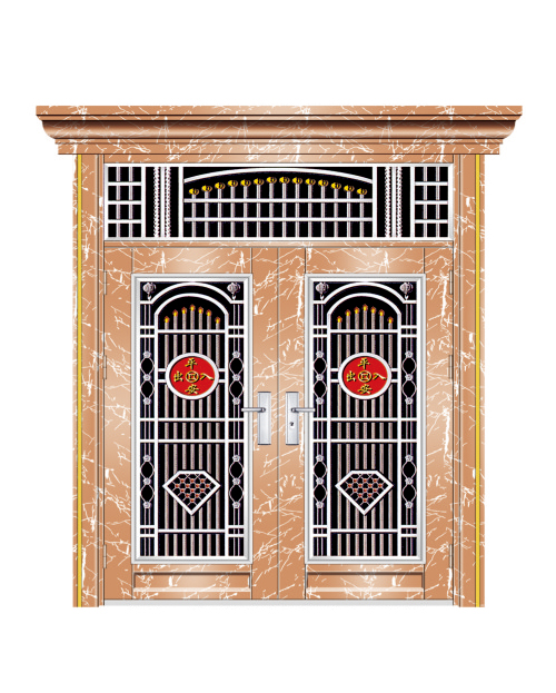 双开门（玫瑰金大理石）