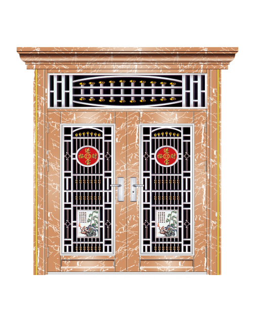 双开门（玫瑰金大理石）