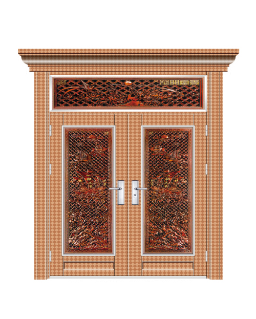 双开门（玫瑰金回纹）